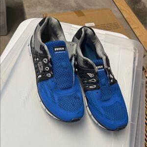 RBX Men's Black and Blue Athletic Shoes